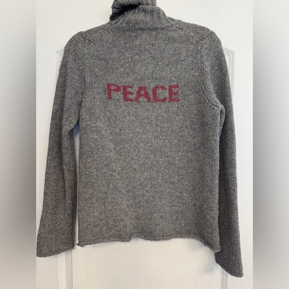 Zadig and Voltaire Grey Peace Turtleneck - Picture 2 of 4